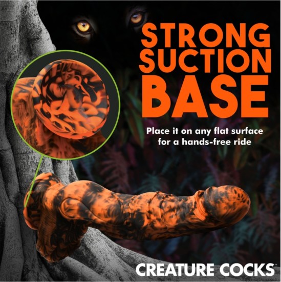 Xr - Creature Cocks SABERTOOTH SILIKONA DILDO