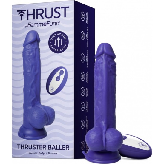 Femme Funn THRUSTER BALLER - TUMŠI PURPULA