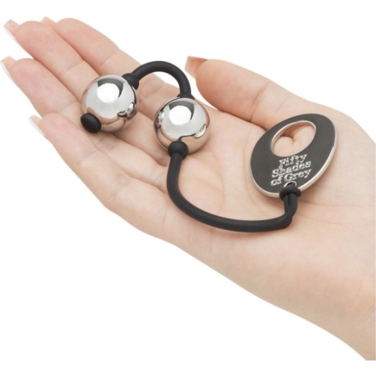 Fifty Shades Of Grey FIFTY SHHADES GODDESS MINI SILVER PEASURE BALLS 85G