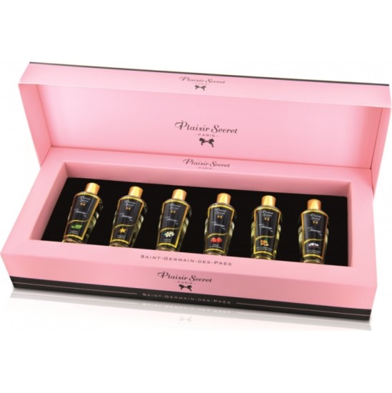 Plaisir Secret COFFRET 6 MASSAGE OILS 30 ML