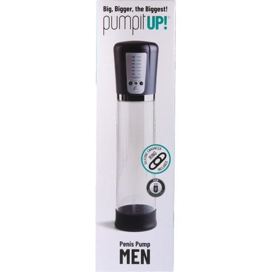 Virgite - Pump It GRAY USB AUTOMATIC PENIS PUMP