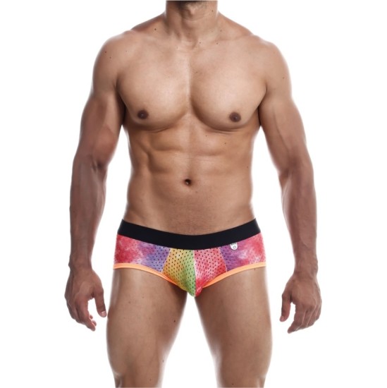 Mob Eroticwear MINI BOXER JOCKSTICK ORANŽINĖ M