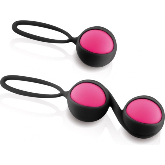 Yoba SET 2 PINK-BLACK SILICONE CHINESE BALLS