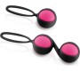 Yoba SET 2 PINK-BLACK SILICONE CHINESE BALLS