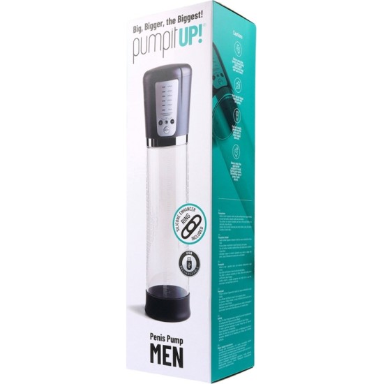 Virgite - Pump It GRAY USB AUTOMATIC PENIS PUMP