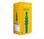 Loveline PAWN STRIATED GREEN SILICONE ANAL VIBRATOR