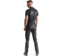 Demoniq LUCA WETLOOK SHIRT WITH CLAMPS BLACK L