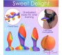 Xr - Simply Sweet RAINBOW SILICONE PLUG SET