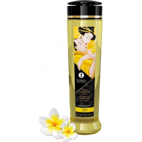 Shunga SERENITY MONOI MASSAGE OIL 240 ML