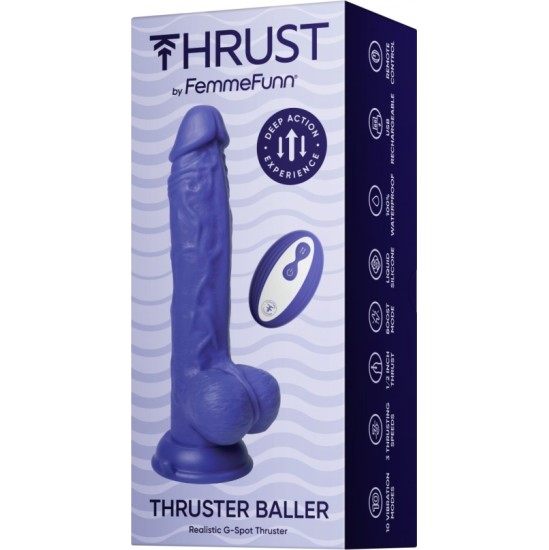 Femme Funn THRUSTER BALLER - TUMŠI PURPULA