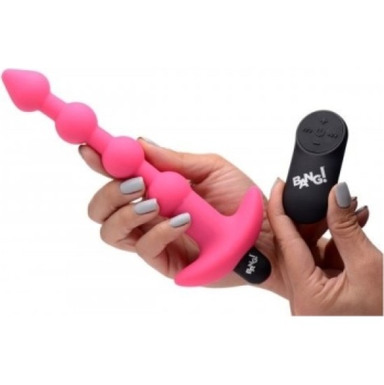 Xr - Bang! USB VIBRATING ANAL STRIP WITH PINK CONTROL