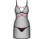 Obsessive NOVENES CHEMISE & THONG XS/S