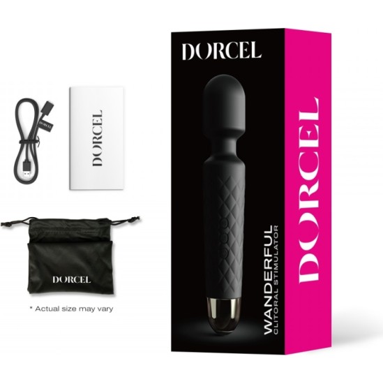 Dorcel WANDERFUL USB MASSAGER BLACK