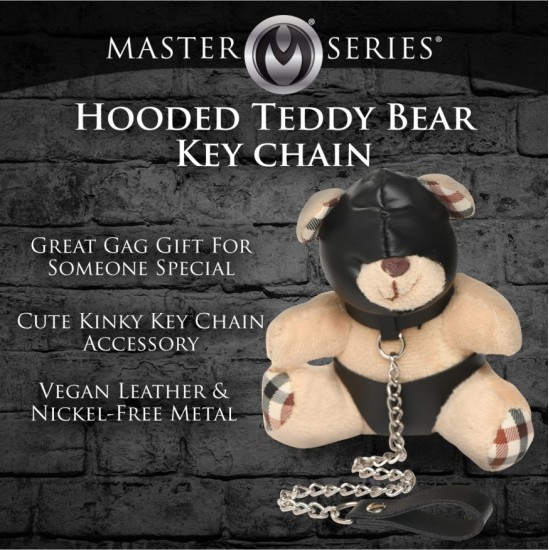 Xr - Masterseries HOODED TEDDY BEAR KEYCHAIN