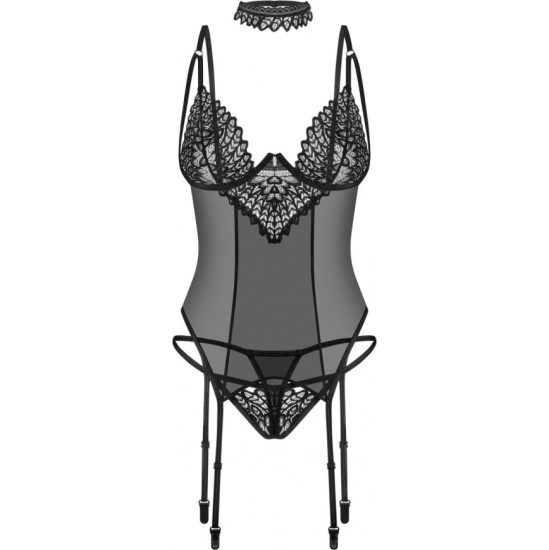 Obsessive DONARELLA CORSET & THONG M/L