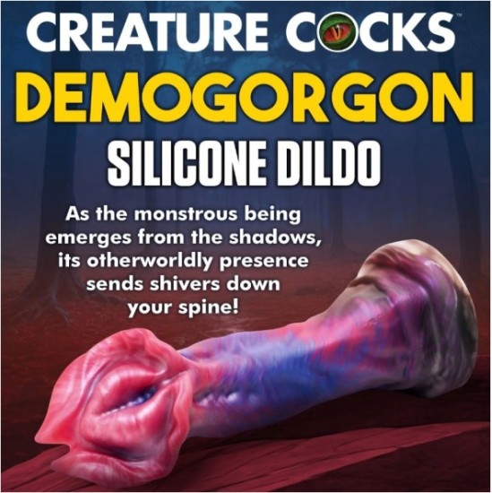 Xr - Creature Cocks DEMOGORGON SILIKONA DILDO