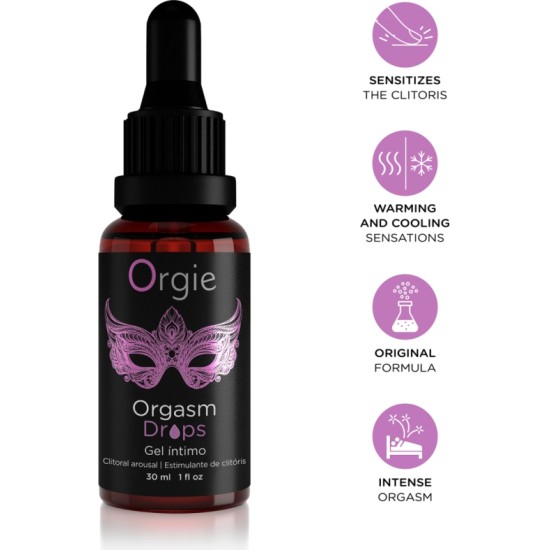 Orgie CLITORIS STIMULANTI ORGASM PILIENI 30 ML