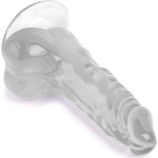 Vscnovelty REALISTIC PENIS CRYSTAL JELLIES CLEAR 13.5 CM