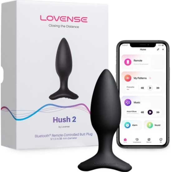 Lovense HUSH 2 - 2'54 CM PAKUOTĖ 10 VIENETŲ