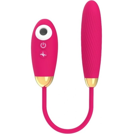 Vscnovelty VIBE KLITORIĀLAIS VIBRATORS AR ROZĀ OLU