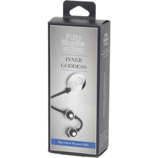 Fifty Shades Of Grey FIFTY SHANDES GODDESS MINI SILVER PRESSURE PALLS 85G