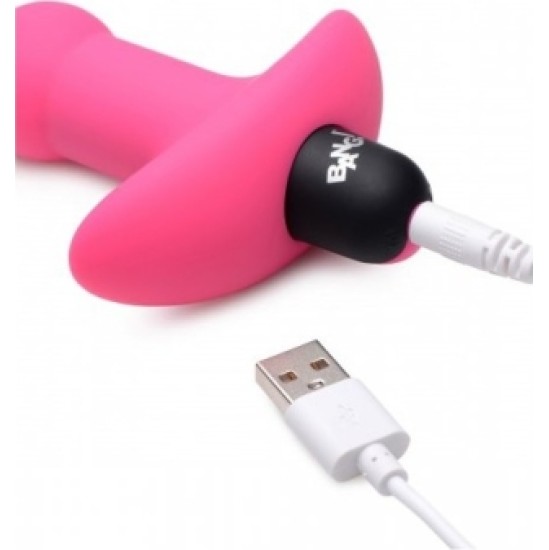 Xr - Bang! USB VIBRATSEERIV ANAALRIBA ROOSA JUHTIMISEGA