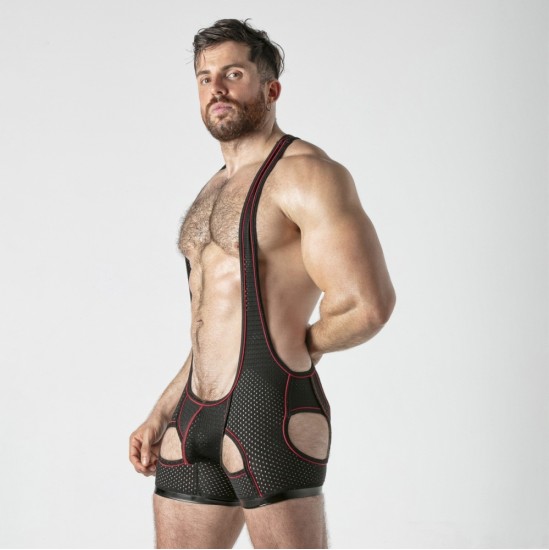 Locker Gear SINGLET RED - 42 XL