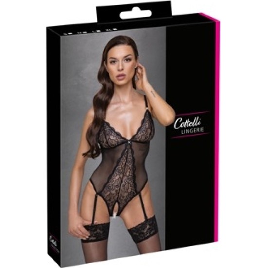 Cottelli Lingerie Crotchless Body L