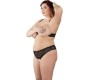 Cottelli Curves Pearl Set Black 2XL