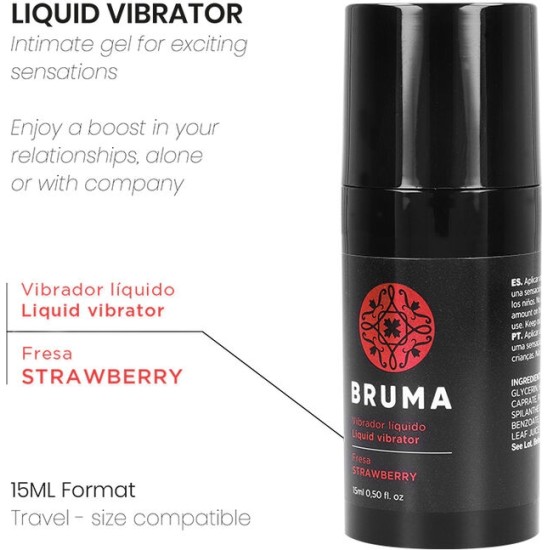 Bruma SKYSTOS VIBRATORIAUS ULTRA SLIDINGOS BRAŠKĖS 15 ML