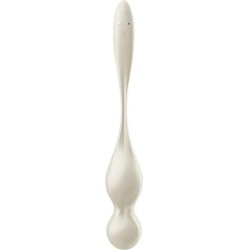 Satisfyer Balls RAHULUSTAJA – ARMASTUSLINNUD VIBRATAVAD KEGELI PALLID VALGE