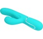 Pretty Love Flirtation PRETTY LOVE – PERLITA MULTIFUNCTION 3 IN 1 G-SPOT VIBRATOR AQUA GREEN