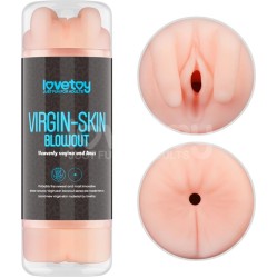 Lovetoy Мужской мастурбатор девственная кожа вагина и анус