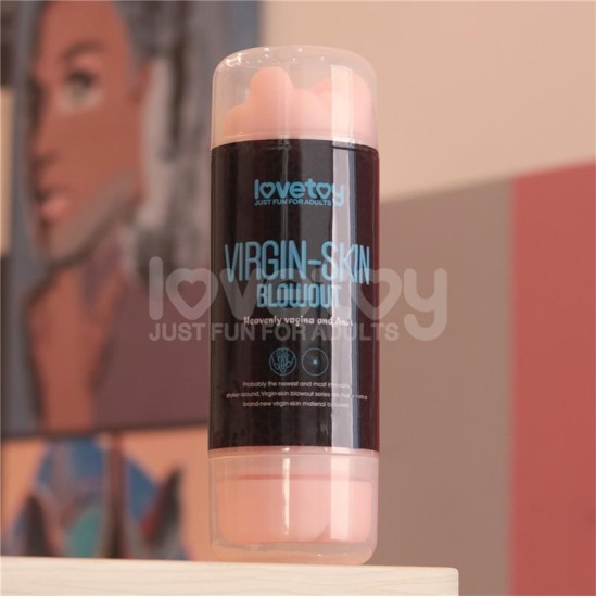 Lovetoy Мужской мастурбатор девственная кожа вагина и анус