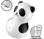 Satisfyer Air Pulse SATISFYER - POCKET PANDA STIMULATOR & VIBRATOR BLACK AND WHITE