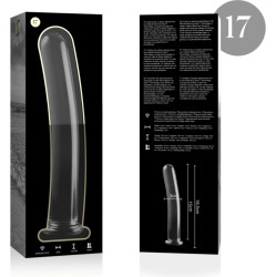 Nebula Series By Ibiza MODELIS 17 DILDO BOROSILIKĀTS STIKLS 18,5 X 3 CM DZIDRS