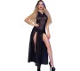 Chilirose Dresses CHILIROSE - CR 4685 ILGA SUKNELĖ SU gobtuvu BLACK L
