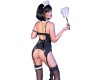 Chilirose Costumes CHILIROSE - CR 4152 COSTUME MAID L/XL