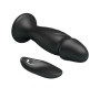 Mr Play ANAL PLUG WITH VIBRATION BLACK REMOTE CONTROL