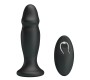 Mr Play ANAL PLUG WITH VIBRATION BLACK REMOTE CONTROL