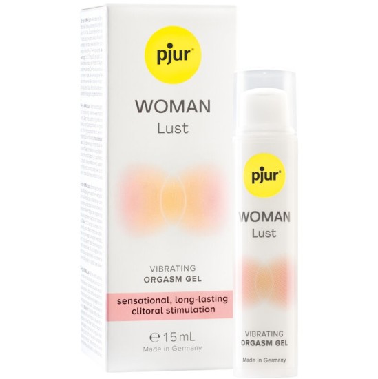 Pjur WOMAN LUST VIBRATSIOONI GEEL ORGASMIMISEKS 15 ML