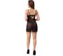 Livco Corsetti Sets LIVCO CORSETTI FASHION - TIANA LC 20208 CHEMISE + THONG BLACK S/M