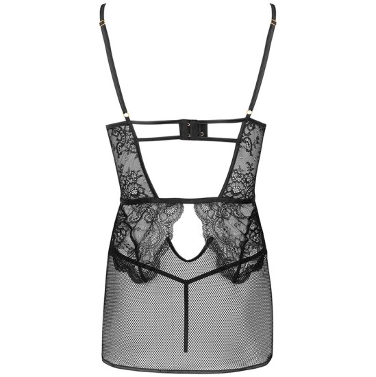 Livco Corsetti Sets LIVCO CORSETTI FASHION - BARIRIN LC 90633 SHIRT + PANTY BLACK