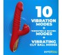 Intoyou App Series Ascen Thrusting and Waving Vibe koos App Magnetic USB-ga