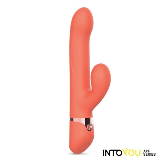 Intoyou App Series Mindy Vibe with Up and Down Beads Ring, Finger and Pulsation with APP