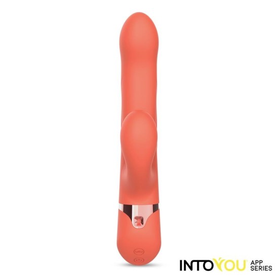 Intoyou App Series Mindy Vibe with Up and Down Beads Ring, Finger and Pulsation with APP