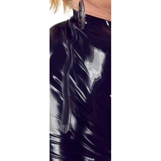 Late X Latex Dress black M