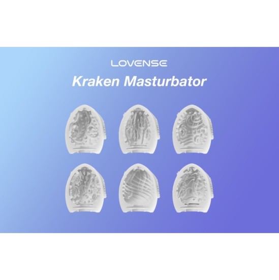 Lovense KRAKEN MALE MASTURBATOR PACK 6 VIENĪBAS