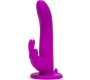 Happy Rabbit VIBRATING STRAP ON HARNESS SET PURPLE