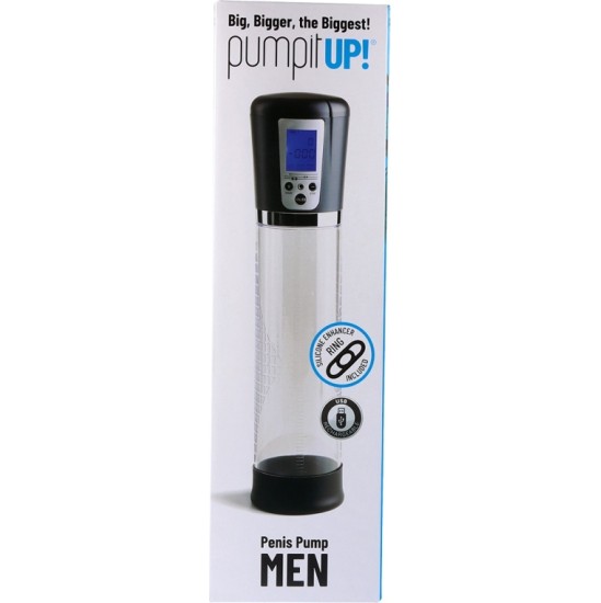 Virgite - Pump It AUTOMATIC PENIS PUMP WITH GRAY USB VIEWER